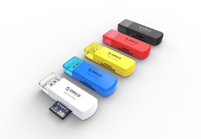2013新款USB3.0多功能读卡器 彩色设计与二合一SD/TF卡完美结合